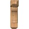 Ekena Millwork Merced Craftsman Smooth Bracket w/ Offset Brace, Western Red Cedar, 7 1/2"W x 20"D x 28"H BKT0806X20X28MRC04SWR - alternate 2